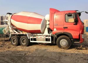 China Big Horsepower Commercial Cement Mixer 6 X 4 Type Three Axle Eaton Motor wholesale