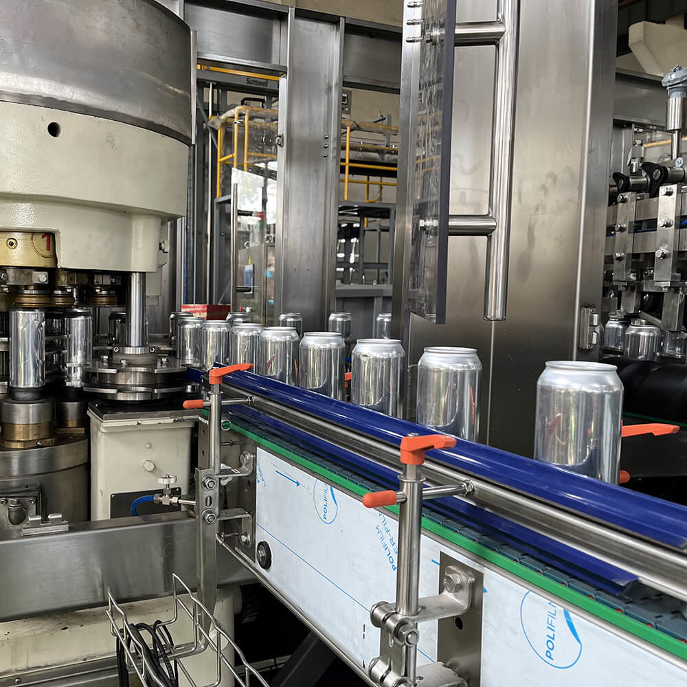 China 1500 - 36000CPH Aluminum Can Carbonated Beverage Filling Line Full Automatic wholesale