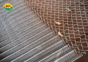 China HUILONG Galvanized Chain Link Wire Fence , 13 Gauge Round Post Wire Fence wholesale