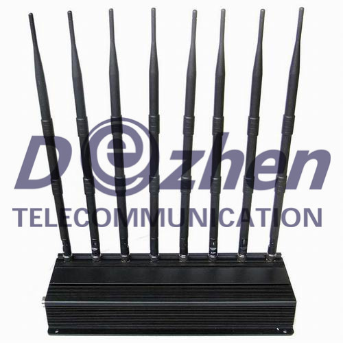 China Multi Functional Portable Cell Phone Jammer , GPS WiFi Mobile Phone Jamming Device 3G 4G wholesale