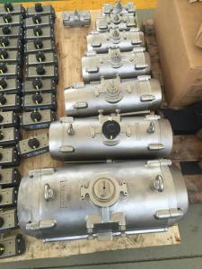 China stainless steel SS304/SS316 body pneumatic rotary actuators for butterfly valves ball valves wholesale