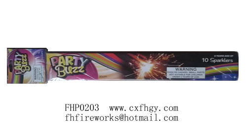 China 10" Gold sparkler fireworks, Christmas sparkler, Party sparkler, Toy fireworks wholesale