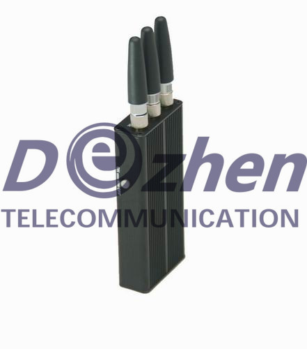 China Cell Phone GPS Signal Jammer Mini Portable Built In Rechargeable Li-ion Battery wholesale