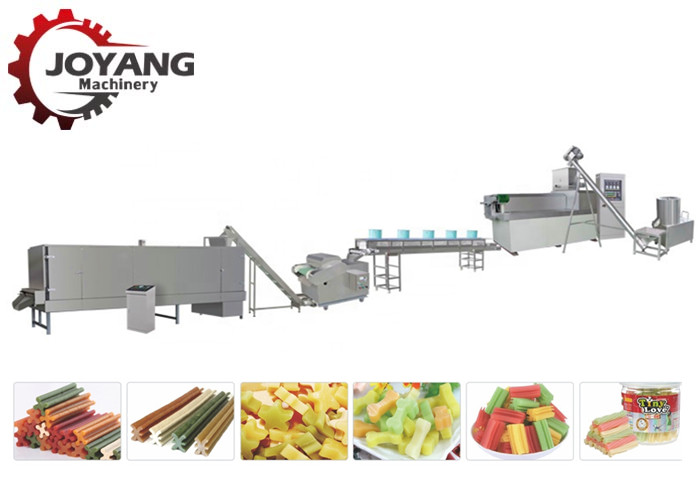 China Adult Dry Pet Food Production Line Puffed Dog Cat Bird Fish Feed Making Machine wholesale