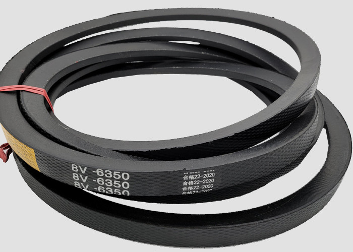 China 23mm Thickness Wrapped 8V Belt For Packaging Machinery wholesale