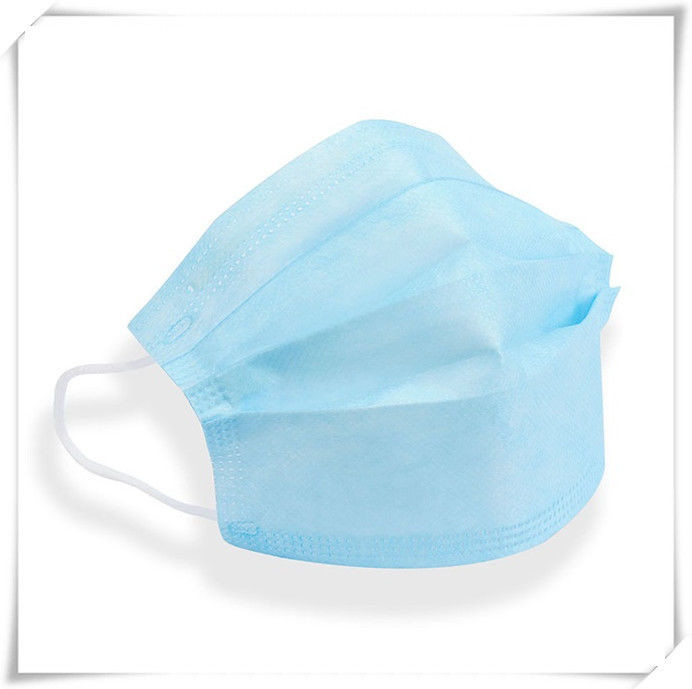 China Skin Friendly Disposable Medical Mask , Hypoallergenic Non Woven Fabric Face Mask wholesale