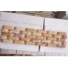 Buy cheap Yellow Wooden Sandstone 3D Culture Stone,Outdoor Stone Cladding,Yellow Culture from wholesalers