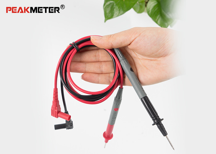 China Electrical Multimeter Test Probes Gold Plate Wire Pen Cable Red + Black wholesale