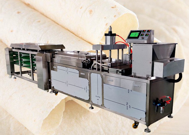 China 100g Stainlesss Steel 1000pcs/h Arabic Bread Making Machine wholesale