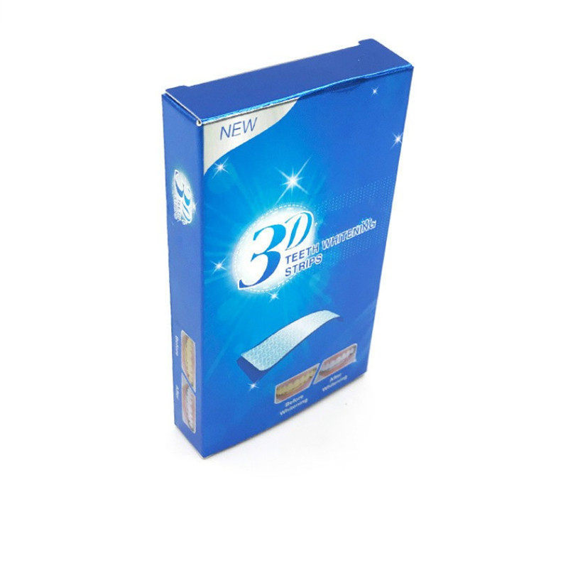 China Mint Flavor Dental 5D White Teeth Whitening Strips 14 Packs FDA wholesale