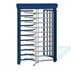 China Entrance & exit management full height turnstile with automate reset function for building wholesale