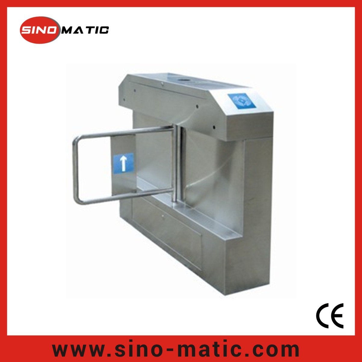 China Security Access Control System Automatic Cylinder Swing Barrier wholesale