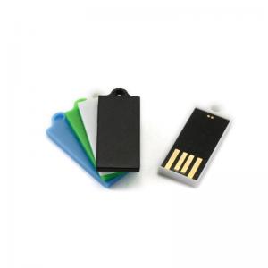 China Super Slim Plastic Mini USB Flash Memory, Waterproof Chip Slim USB Flash Drive wholesale