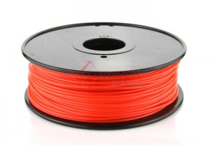 China Soft Red 3MM ABS Filament 3D Print Materials For Ultimaker Mendel wholesale