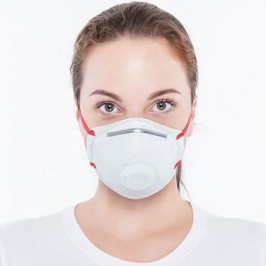 China Cup Shaped Disposable Breathing Mask , Water Soluble Dust Mask Respirator wholesale