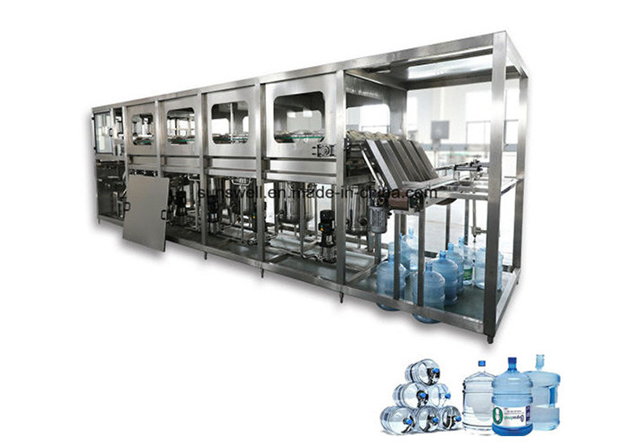 China Water Purification Washing Filling Bottling System 5 Gallon Barrel Water Filling Machine wholesale