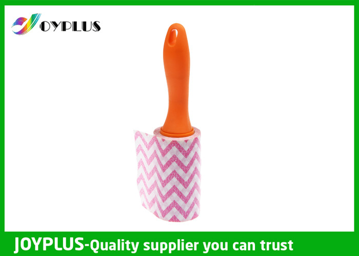 China Disposable Lint Roller Remover With Printe Paper Multi Function 6CM / 10CM / 16CM wholesale