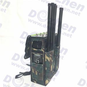 China 80W Omni Antenna 150 Meters Backpack Signal Jammer wholesale