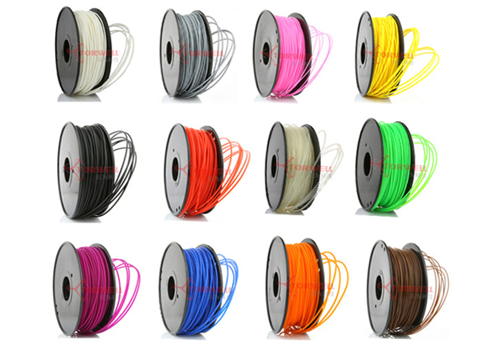 China Colored 3D Printer ABS Filament Oil Based 1.75mm / 3mm SGS ROHS wholesale