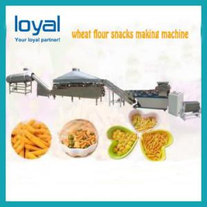 China Automatic fried wheat flour puff snacks food making machine wholesale