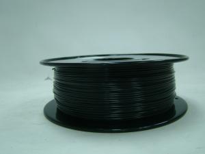China Black 1.75mm 3D Printer ABS Flame Retardant Filament Plastic Strip wholesale