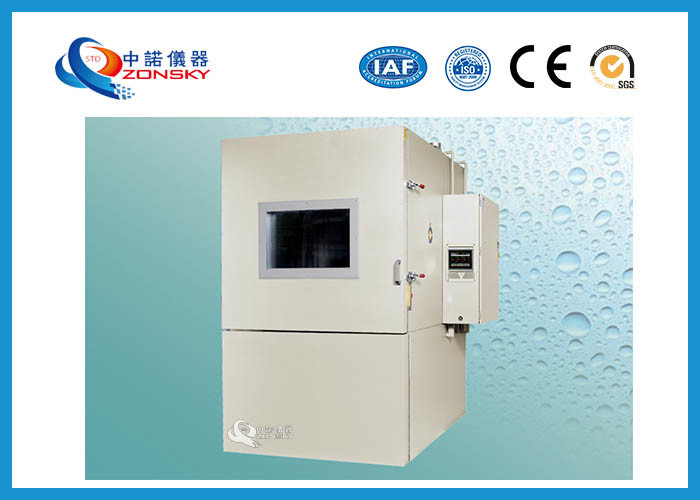 China Baking Finish Humidity And Temperature Controlled Chamber Programmable White Color wholesale