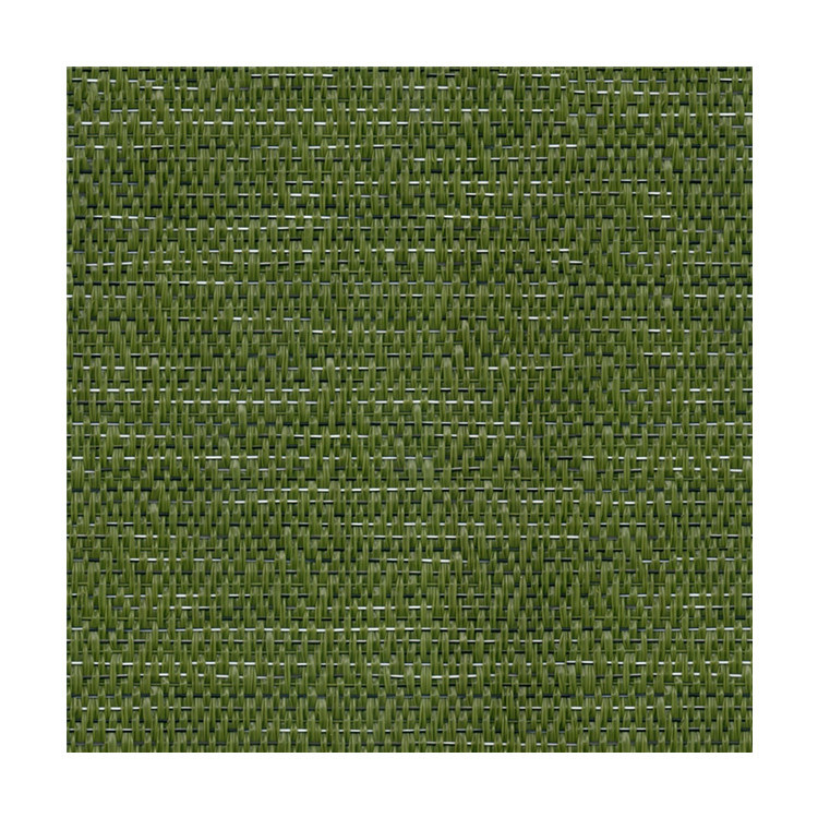 China Green Woven Vinyl Carpet  Anti - Slip For Commercial / Woven Floor Covering wholesale