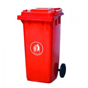 China Outdoor Plastic Molded Products , Recycling Commercial Garbage Cans With Lid wholesale