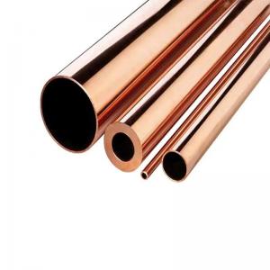 China C12000 C2400 Copper Metal Pipe Straight 99.99% Pure Tube wholesale
