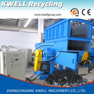 China Factory Sale One Shaft Plastic Shredding Machine, Hydraulic Pusher Shredder for PE, PP, ABS, PA, PVC wholesale