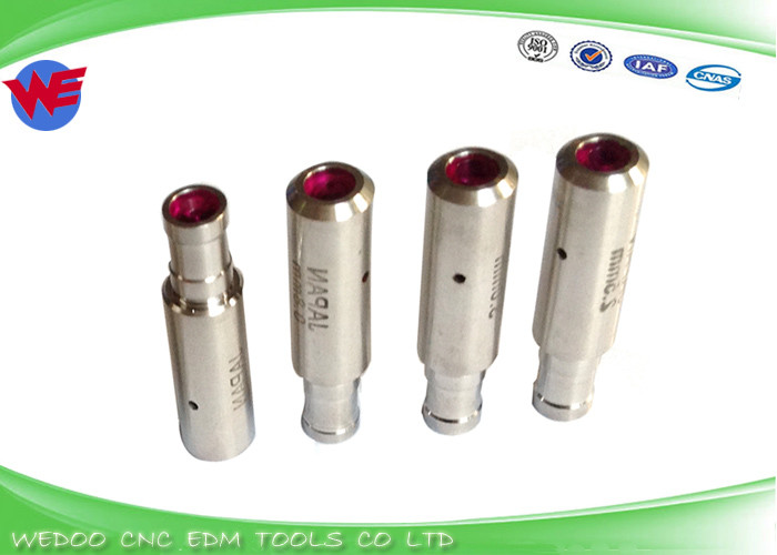 China Z140 EDM Ruby Pipe Guide 1.5 / 2.0 / 2.5 /3.0 mm Super drilling guide 8 dia body wholesale
