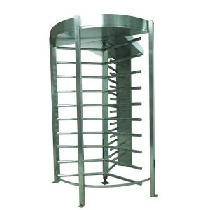 China automatical two-direction card full height stainless access control steel turnstile wholesale