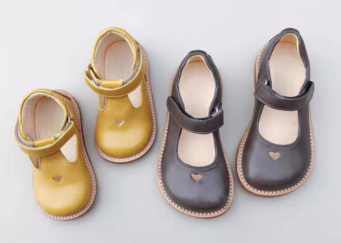 China Mary Jane Style Toddler Leather Ballet Flats wholesale