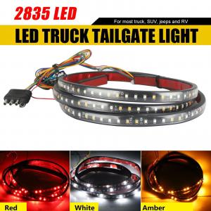 China Single Row 48/60 Inch Tri Color Pickup Steering Streamer Highlights Brake Taillights wholesale