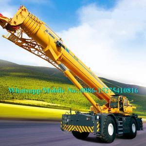 China High End 4x4 Mobile Boom Truck Crane For Oil Field / Mine Construction Sites RT150 wholesale