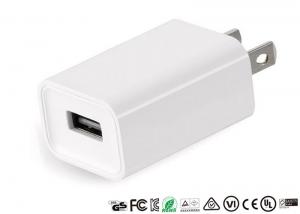 China White / Black Single Usb Wall Charger 5V 1A US Travel Portable Charger wholesale