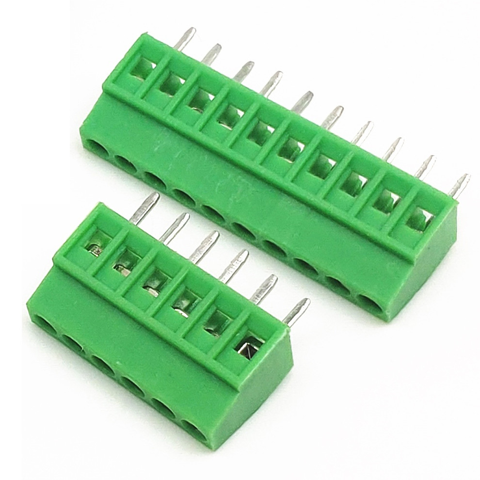 China 2.54mm Pitch PCB Mounted Screw Terminal Blocks 300V 10A wholesale