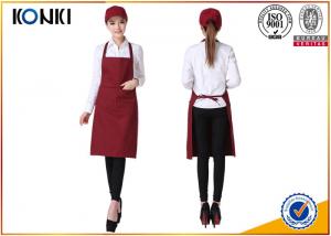 China Portable Custom Cooking Aprons , Waitress Personalized Chef Aprons wholesale
