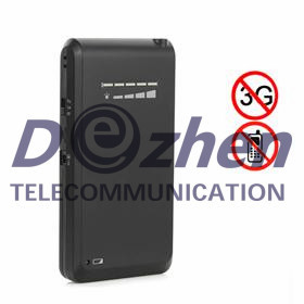 China 86~106kPa Hidden Signal Jammer Mini Portable Cellphone 3G Signal Jamming Device wholesale