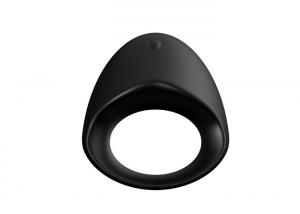 China Rechargeable 20 Speed Silicone Penis Cock Vibrator Ring For Male Delay Ejaculation wholesale