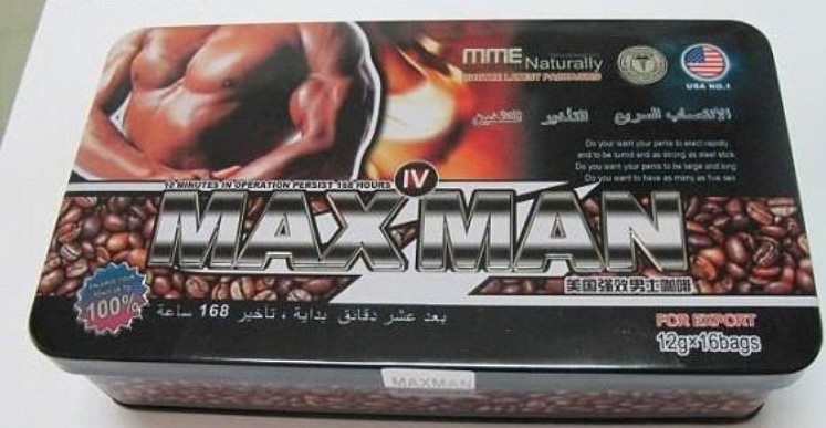 China Maxman IV Male Enhancement Coffee For Premature Ejaculation & Impotence wholesale
