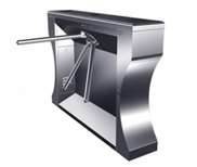 China Stainless Steel RS485 Tubular Barrier Gate, Subway Rfid Reader ID Magnetic / Card Gate wholesale