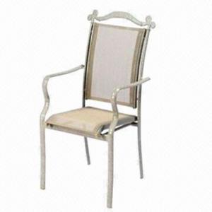 China Textilene Folding Chair, Made of 2 x 1 Textilene Fabric wholesale