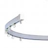 Buy cheap Heavy Duty Bendable Plastic Aluminum Pole Window Curved Curtain Rod Track Rail from wholesalers