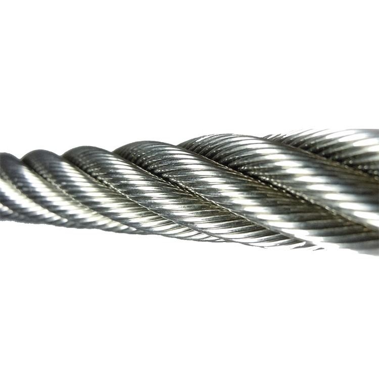 China Certified Drawworks Parts Wire Rope / Steel Galvanized Wire Rope 6×19S-IWRC wholesale