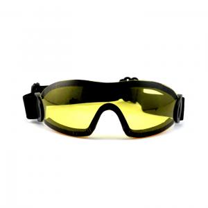 China Glare Protection Soft Prescription Skydiving Goggles Anti Fog wholesale