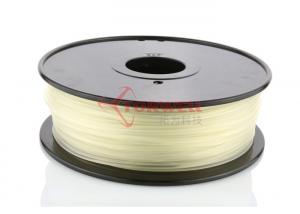 China ABS / PLA 3D Printer ABS Filament Transparent Color , Conductive Plastic Filament wholesale