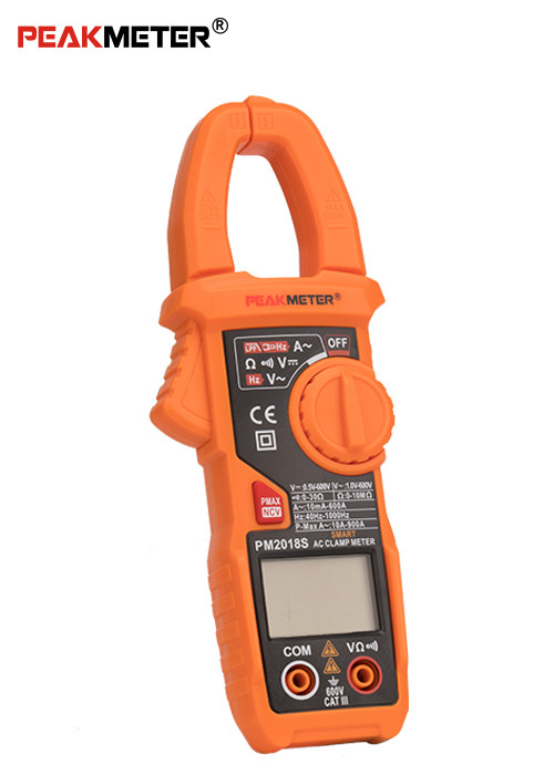 China Auto Range Electrical Clamp Meter Multimeter With ACA Peak And Frequency Measurement wholesale