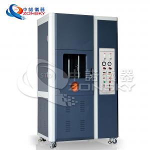 China Vertical FRLS Testing Instruments , Single Wire And Cable Combustion Test Equipment wholesale