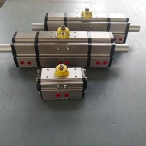 China single acting spring return aluminum pistons pneumatic rotary actuators wholesale